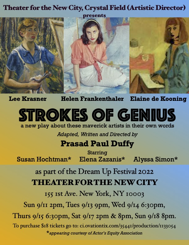 Promotional artwork for Strokes of Genius by Prasad Paul Duffy